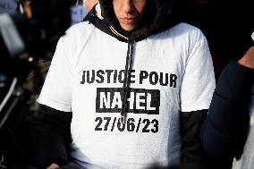 Protest Against The Release Of The Policeman Who Killed Nahel - Nanterre