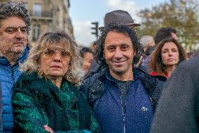 Silent March For Peace - Paris