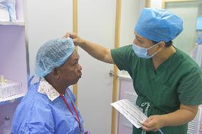 CAMBODIA-PREY VENG-CHINESE DOCTORS-CATARACT TREATMENT