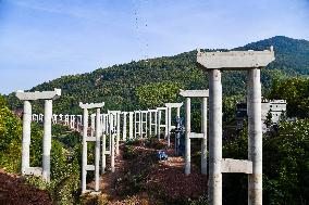 Nuoshui Avenue Construction in Bazhong