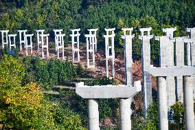 Nuoshui Avenue Construction in Bazhong