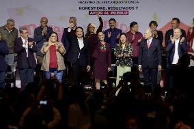 Claudia Sheinbaum Registers As The Sole Pre-candidate For The Presidency Of Mexico In 2024