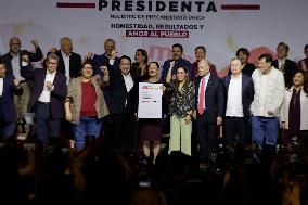 Claudia Sheinbaum Registers As The Sole Pre-candidate For The Presidency Of Mexico In 2024