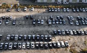 Cars For Sale at An Auto 4S Shop in Yichang