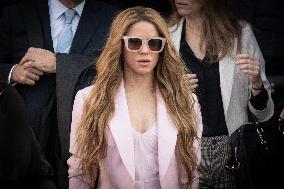 Shakira Stands Trial For Alleged Tax Fraud - Barcelona