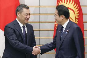 Kyrgyz President Zhaparov in Tokyo