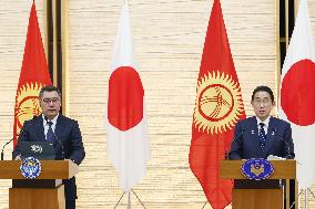 Kyrgyz President Zhaparov in Tokyo