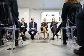 Ministerial Visit To OFMIN - Paris