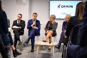 Ministerial Visit To OFMIN - Paris