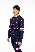 PSG Players Posing With New X-Mas sweater - Paris