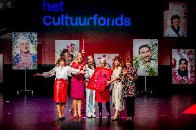 Queen Maxima At The Culture Fund Prize 2023 - Rotterdam