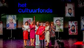 Queen Maxima At The Culture Fund Prize 2023 - Rotterdam