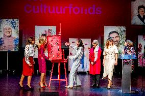 Queen Maxima At The Culture Fund Prize 2023 - Rotterdam