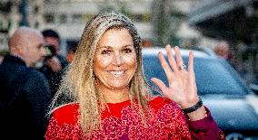 Queen Maxima At The Culture Fund Prize 2023 - Rotterdam