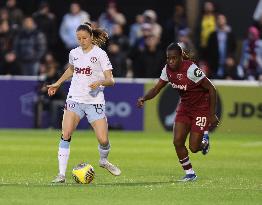 West Ham United v Aston Villa - Barclays Women?s Super League