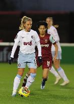 West Ham United v Aston Villa - Barclays Women?s Super League