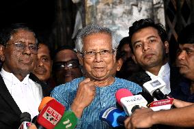 Nobel Laureate Prof Muhammad Yunus In Dhaka