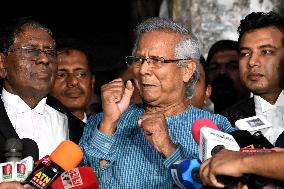 Nobel Laureate Prof Muhammad Yunus In Dhaka