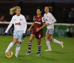 West Ham United v Aston Villa - Barclays Women?s Super League