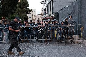 Pro-Palestinian Protest Outside British Embassy In Beirut