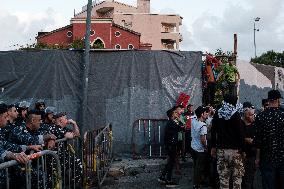 Pro-Palestinian Protest Outside British Embassy In Beirut