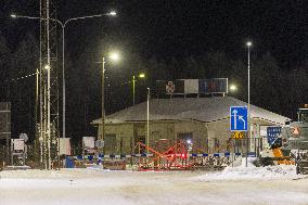 Finnish Prime Minister visits the Vartius border crossing station