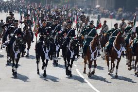 Parade And Commemoration Of The 113th Anniversary Of The Mexican Revolution