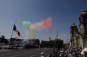 Parade And Commemoration Of The 113th Anniversary Of The Mexican Revolution