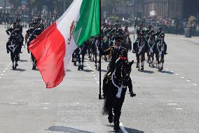 Parade And Commemoration Of The 113th Anniversary Of The Mexican Revolution