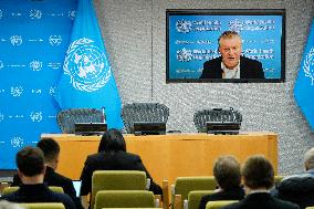 United Nations Press Briefing On The Situation In Gaza