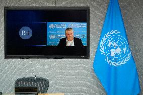 United Nations Press Briefing On The Situation In Gaza