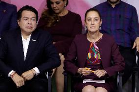 Claudia Sheinbaum Pardo Receives Proof Of Being The Only Pre-candidate For The Presidency Of Mexico