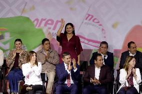 Claudia Sheinbaum Pardo Receives Proof Of Being The Only Pre-candidate For The Presidency Of Mexico