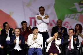 Claudia Sheinbaum Pardo Receives Proof Of Being The Only Pre-candidate For The Presidency Of Mexico