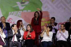 Claudia Sheinbaum Pardo Receives Proof Of Being The Only Pre-candidate For The Presidency Of Mexico