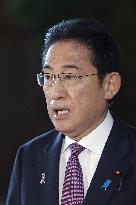 Japan PM Kishida speaks about N. Korea satellite plan