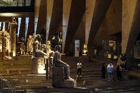 EGYPT-GIZA-GRAND EGYPTIAN MUSEUM-VIEW