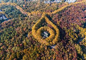 Meiling Palace at Zhongshan Mountain National Park in Nanjing