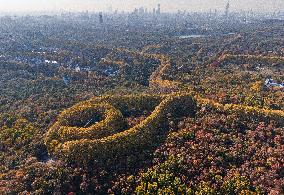 Meiling Palace at Zhongshan Mountain National Park in Nanjing