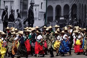 Parade For The 113th Anniversary Of The Mexican Revolution