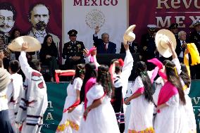Parade For The 113th Anniversary Of The Mexican Revolution