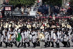 Parade For The 113th Anniversary Of The Mexican Revolution