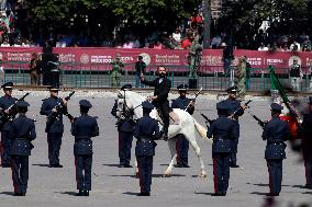 Parade For The 113th Anniversary Of The Mexican Revolution