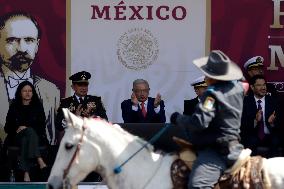 Parade For The 113th Anniversary Of The Mexican Revolution