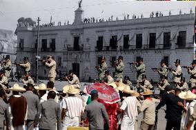 Parade For The 113th Anniversary Of The Mexican Revolution