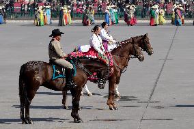 Parade For The 113th Anniversary Of The Mexican Revolution