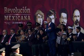 Parade For The 113th Anniversary Of The Mexican Revolution