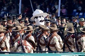 Parade For The 113th Anniversary Of The Mexican Revolution