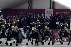 Parade For The 113th Anniversary Of The Mexican Revolution