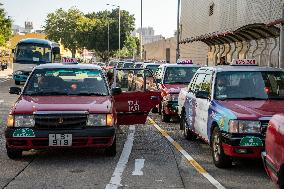 Hong Kong Taxi Drivers Set To Strike Wednesday